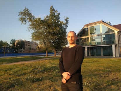Georgi Kolbanov fue detenido en el centro de Minsk el pasado 10 de agosto. Fue enviado al centro de detención de Okréstino.