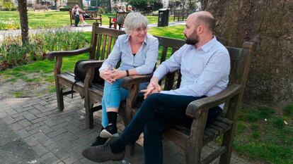 Clara Ponsatí i Jordi Graupera. 