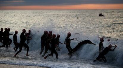 El Ironman de Barcelona el pasado 4 de octubre.