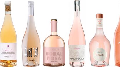 Seis buenos vinos rosados con personalidad