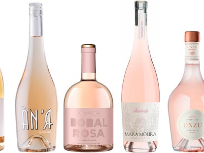 Seis buenos vinos rosados con personalidad
