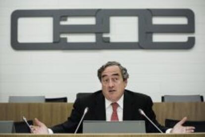 Juan Rosell, presidente de CEOE