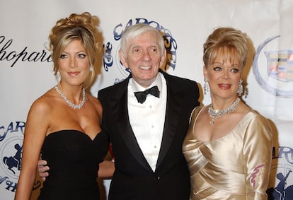 Tori Spelling, Aaron Spelling & Candy Spelling