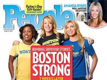 Portada de 'People': Boston es fuerte.