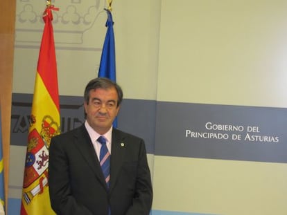 El presidente del Principado, Francisco &Aacute;lvarez-Cascos