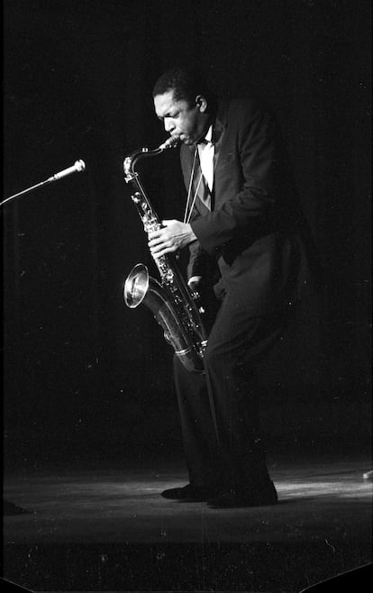 John Coltrane, in 1959.