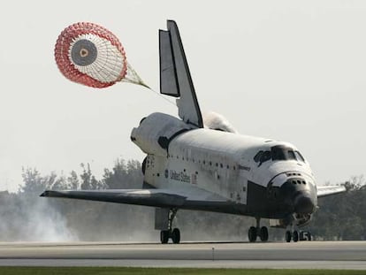 El transbordador <i>Discovery</i>