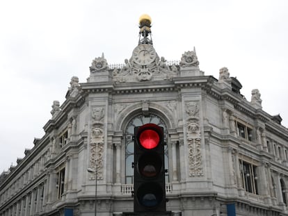 Sede del Banco de España, a 13 de mayo de 2021, en Madrid.