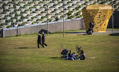Uno de los sectores del Parque Central de Valencia, inaugurado hace unas semanas.