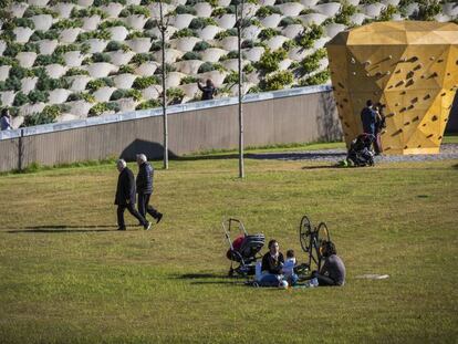 Uno de los sectores del Parque Central de Valencia, inaugurado hace unas semanas. 