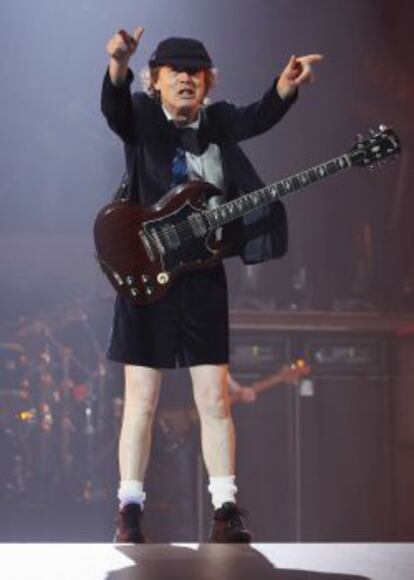 Angus Young, guitarrista de AC/DC