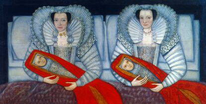 'Las hermanas Cholmondeley', artista anónimo