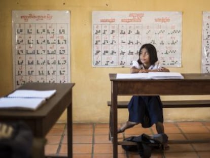La primera escuela para niños ciegos y sordos en el país asiático cumple 25 años. Fue abierta por la organización Krousar Thmey cuando la discapacidad era considerada un tabú