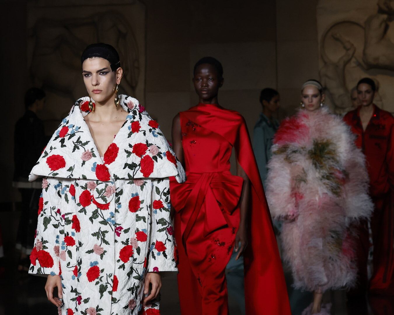 Colección otoño-invierno 2024 de Erdem, presentada en la semana de la moda de Londres.