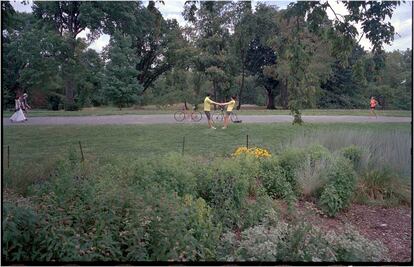  

	The bike ryders. Central Park (2012)