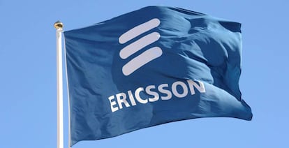 Logo de Ericsson.