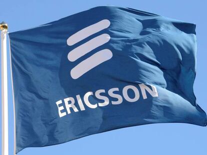 Logo de Ericsson.