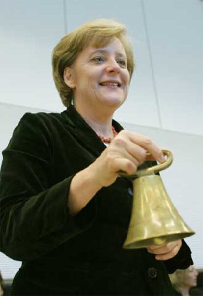 La canciller de Alemania, Angela Merkel.