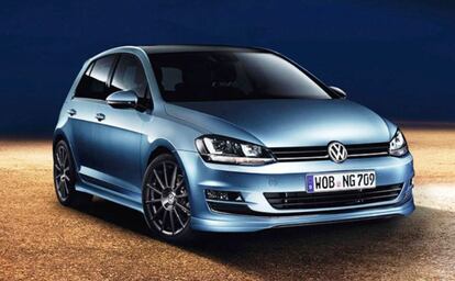 Imagen del Volkswagen Golf, coche más vendido del primer semestre de 2013.