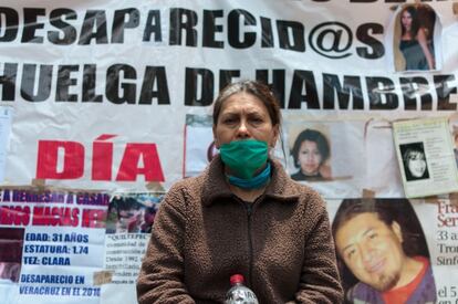 Ana María Maldonado, madre de un desaparecido.