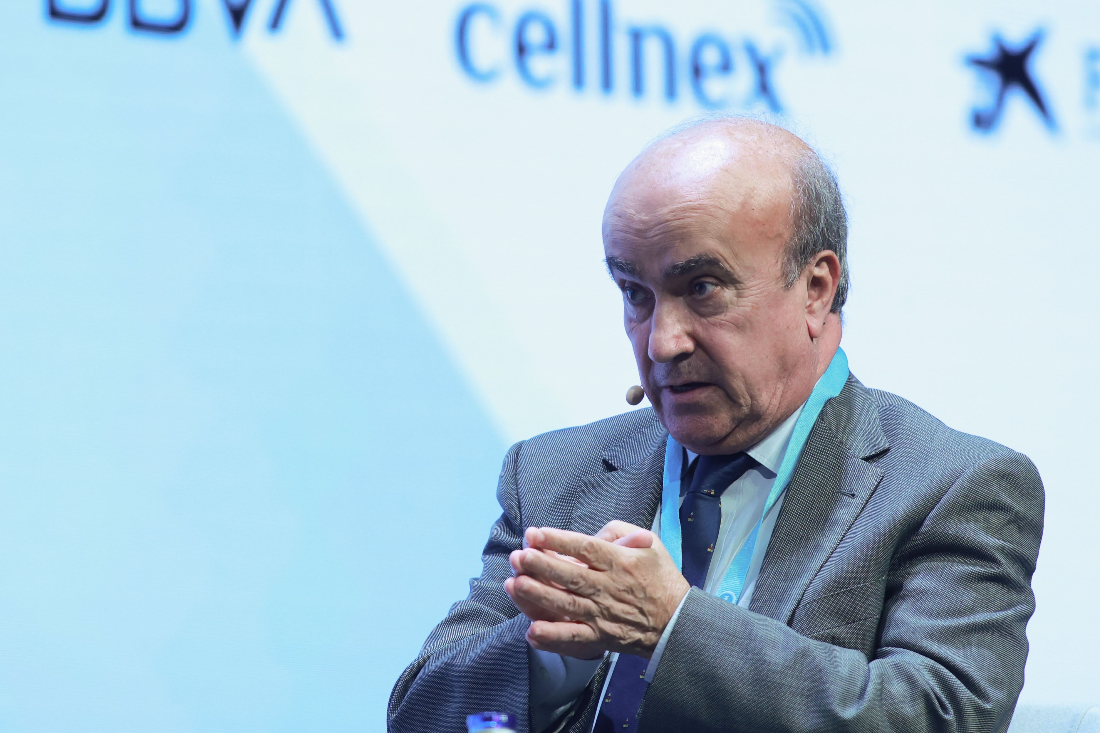 Mariano Jabonero, secretario general de la Organización de Estados Iberoamericanos, durante su charla en la primera jornada del foro World In Progress (WIP).