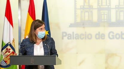 La consejera de Salud, Sara Alba, en una imagen de archivo.