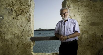 Xavier Nieto Prieto, experto en arqueología subacuática, en Cádiz.