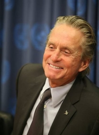 El actor estadounidense Michael Douglas en una imagen del 24 de septiembre de 2008