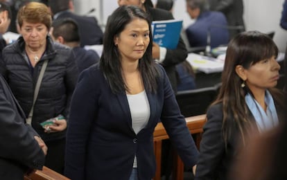 Keiko Fujimori, en octubre pasado. 