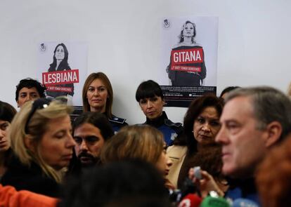 Carteles de la campaña de la Unidad de Gestión de la Diversidad.