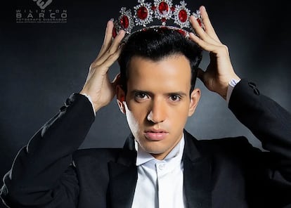 Andry Hernández, en una imagen de sus redes sociales.