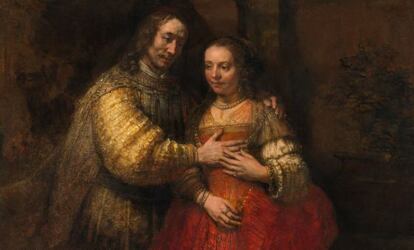 'La novia judía', una de las obras incluidas en la exposición de Rembrandt en la National Gallery.