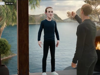 Mark Zuckerberg presenta Meta, el nuevo nombre de la campaña de Facebook y enseña a su avatar.