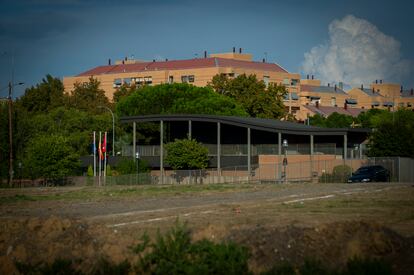 La parcela donde se proyecta la construcción de una estación de gasolina, en el barrio del Soto (Móstoles).