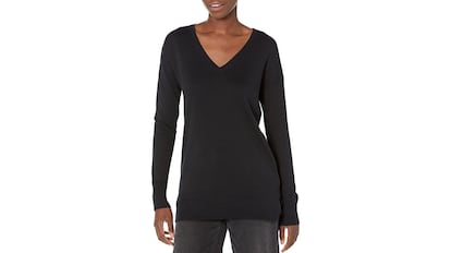 Jersey negro para mujer de Amazon Essentials