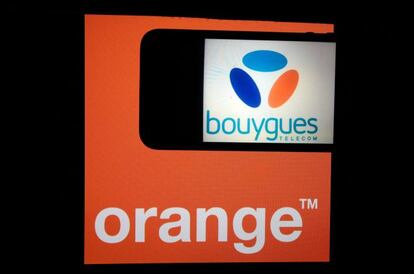 Logotipos de Orange y Bouygues Telecom.