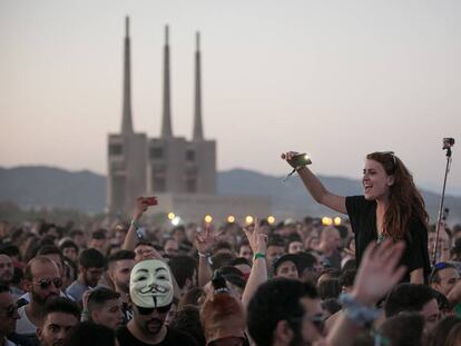 Les Tres Xemeneies, durant la Merc&egrave;.