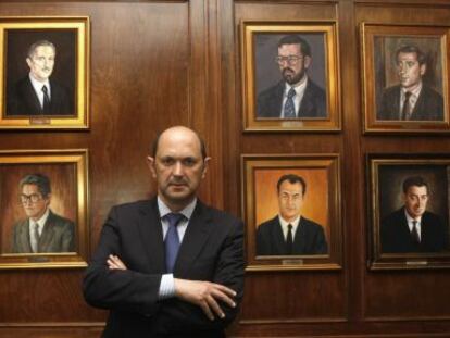 El presidente de la Diputación de Pontevedra, Rafael Louzán