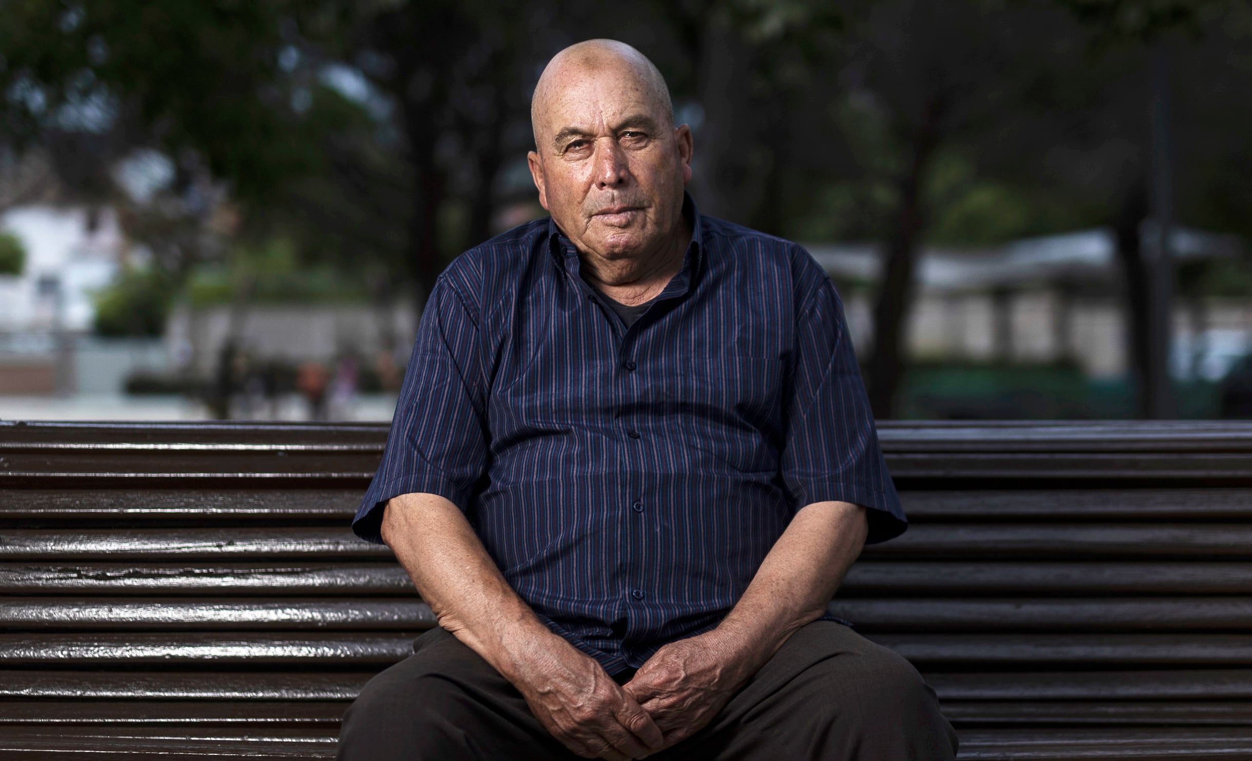 Ahmed Tommouhi, el 30 de junio de 2023, al día siguiente de que el Supremo lo absolviera, en Sant Pere de Riudebitlles (Barcelona).
