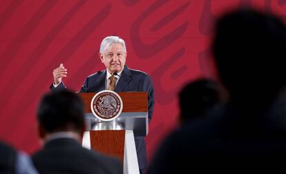 López Obrador el pasado jueves.