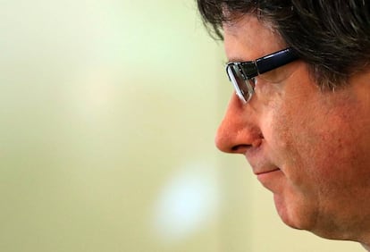 El expresidente de la Generalitat catalana Carles Puigdemont.