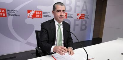 Iosu Madariaga, diputado de Medio Ambiente.