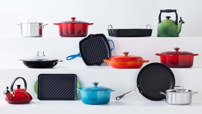 Estos son algunos de los productos top ventas de la marca Le Creuset, rebajados ahora hasta un 40% en Lecuine.