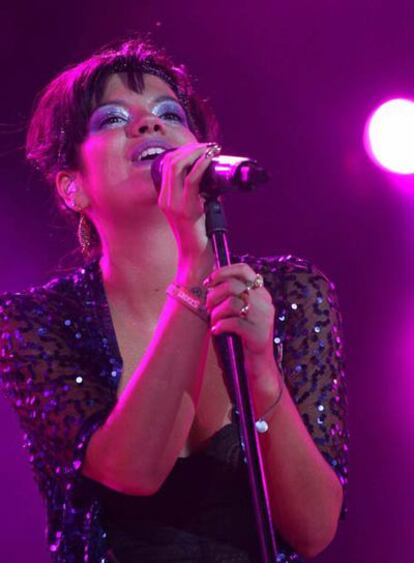 Lilly Allen (izquierda) es una de las cabezas de cartel de Sziget.