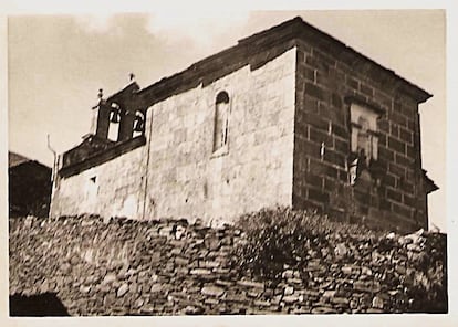 Desaparecida iglesia de San Martiño en Veigas de Camba de Abaixo.