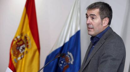 El presidente del Gobierno de Canarias, Fernando Clavijo.