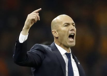 Zidane durante la final de Cardiff contra la Juve. 