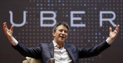 El fundador de Uber, Travis Kalanick.