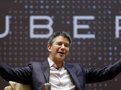 El fundador de Uber, Travis Kalanick.