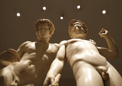 The ‘Castor and Pollux’ group, which dates from the 1st century AD.